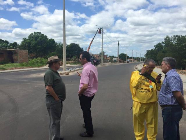 Autoridades acompanham finalização da obra na Avenida Beira Rio - Imagem 1