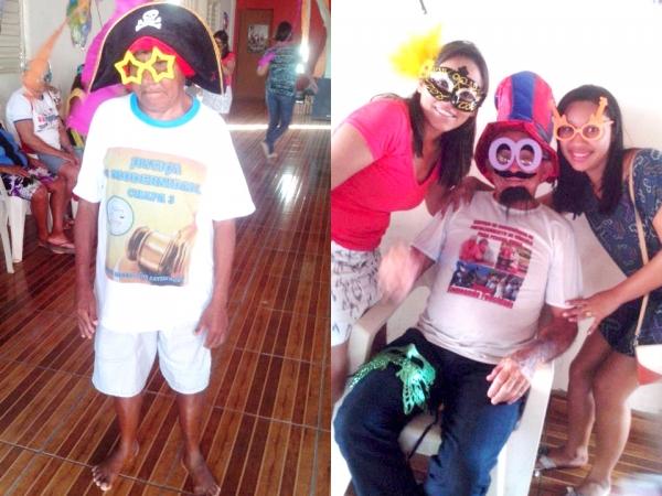 Idosos festejam o carnaval - Imagem 1