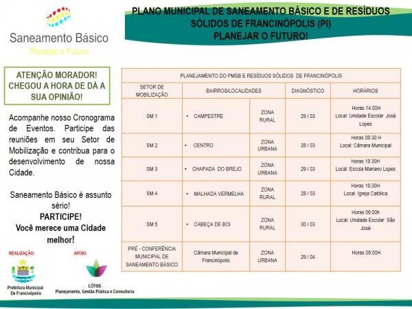 Primeira Reunião sobre Planos Municipais de Saneamento Básico e de Resíduos Sólidos - Imagem 1