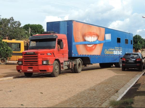 Chegou em Barra D’Alcântara o caminhão odontológico do projeto Odonto SESC. - Imagem 8