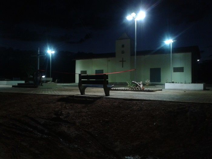 Prefeitura inaugura construção da Praça da Igreja na localidade Água Branca - Imagem 1