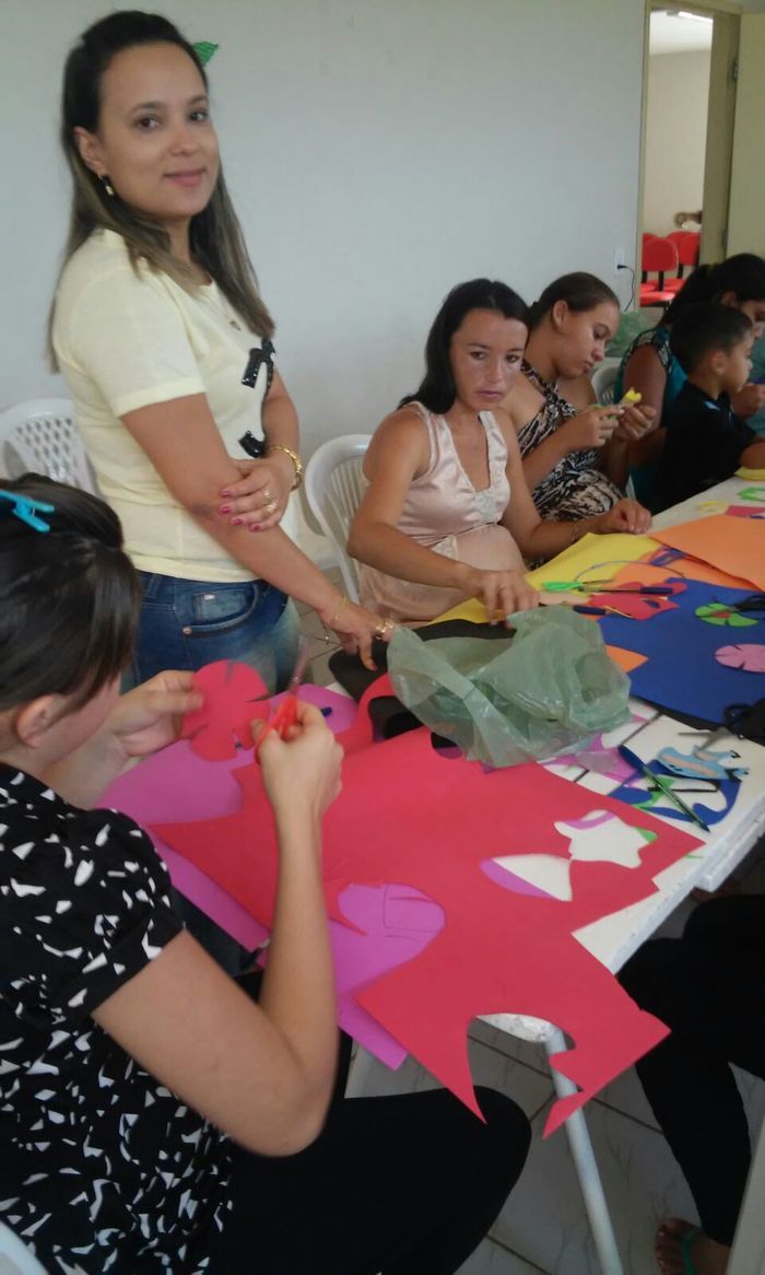 Gestantes do “Grupo Viva Vida” participam de oficina no CRAS - Imagem 9