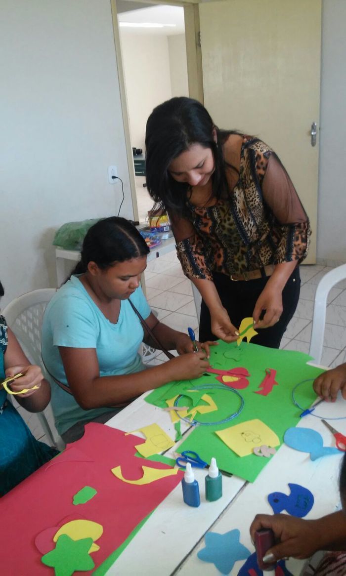 Gestantes do “Grupo Viva Vida” participam de oficina no CRAS - Imagem 1