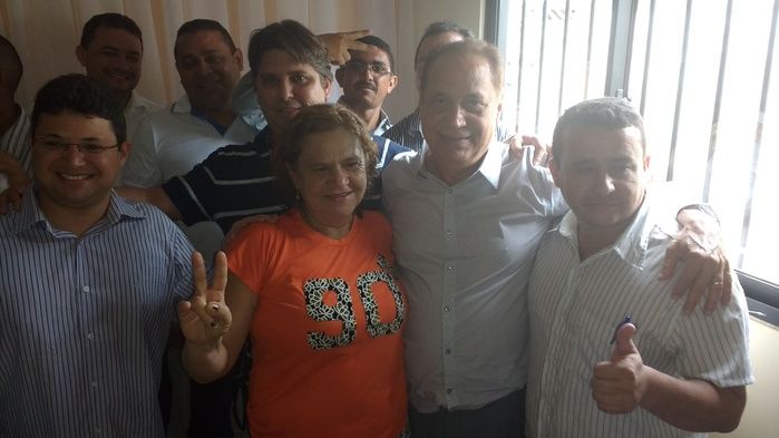 Amélia sempre marcado presença (Crédito: Aristeu Carvalho)