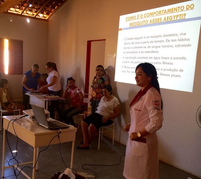 Povoado Pocinhos participa de palestra sobre o Aedes aegypti - Imagem 7