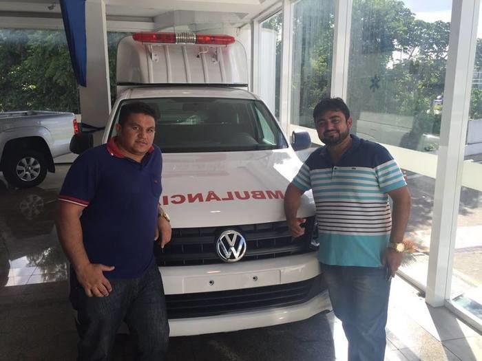 Prefeito Márcio Alencar recebe mais uma ambulância para Alegrete - Imagem 1