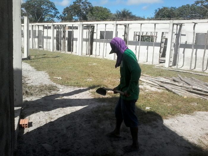 Construção de Escola é retomada no município de Boa Hora - Imagem 1