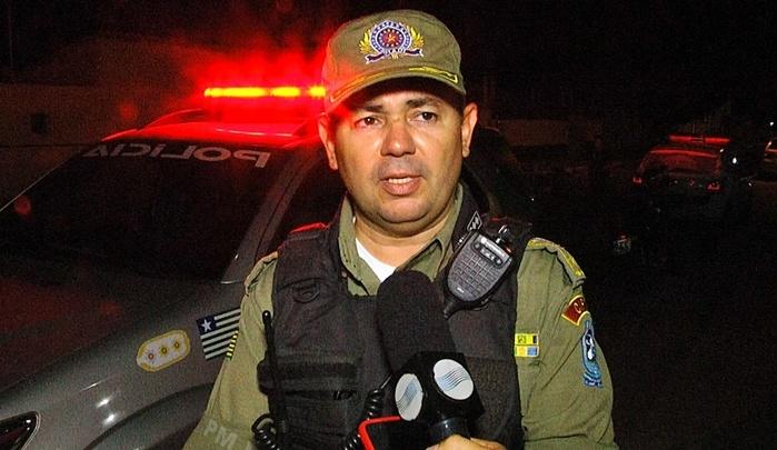 Major Pacífico comanda presencialmente a “Operação Saturação”. (Crédito: Kairo Amaral)