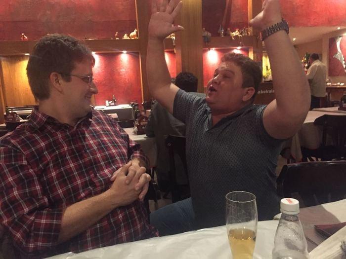 Veja alegria do TAIRO prefeito de Santo Inácio.