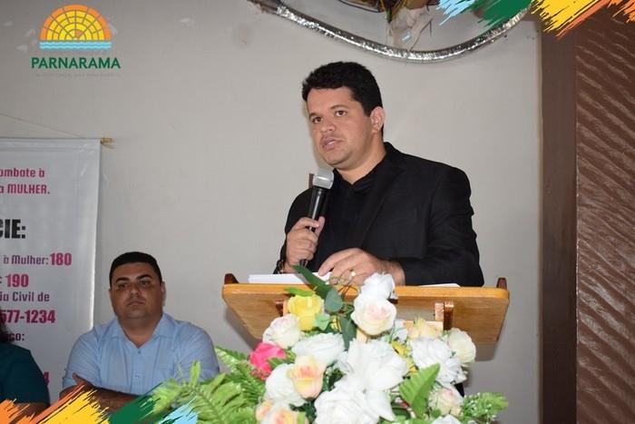 Delegado de Polícia Civil de Parnarama Dr.º Reno Cavalcante (Crédito: ASCOM)