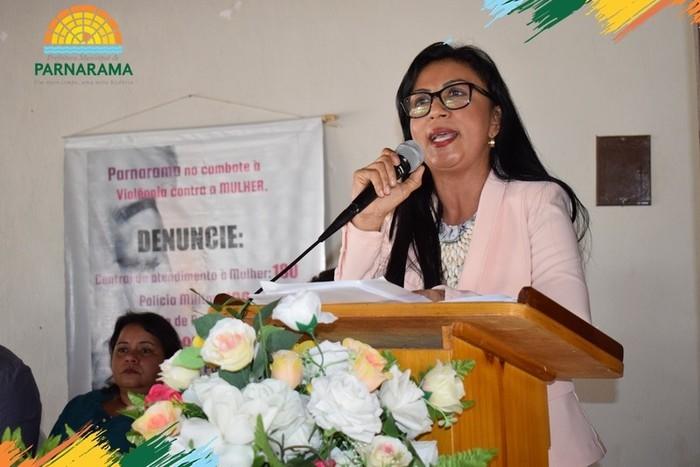 Secretária Municipal de Políticas para as Mulheres Girlene Soares (Crédito: ASCOM)