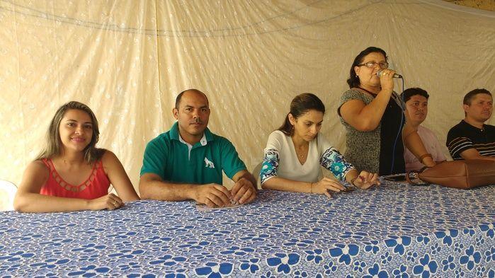 Aristeu Carvalho (Crédito: Anunciação discursando e representando a Educação)