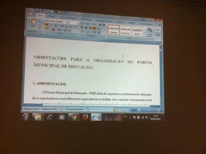 Secretária de Educação faz reunião para criação de Fórum Permanente - Imagem 1