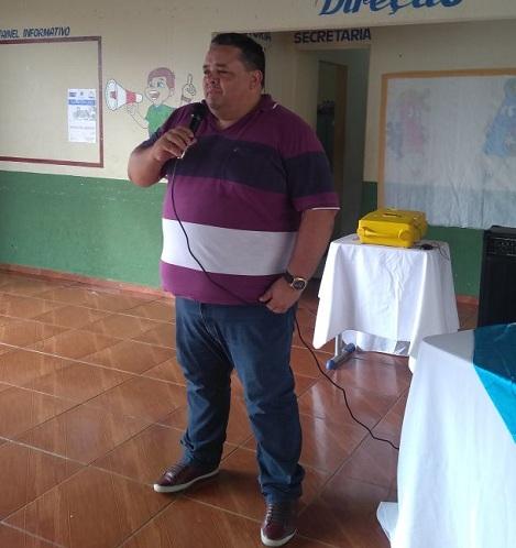 secretário municipal de educação professor Fredson Leal Nunes. (Crédito: Adriano Sousa)