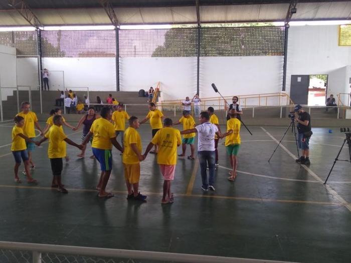 Equipe de Brasília gravou durante três dias no município (Crédito: Adriano Sousa)