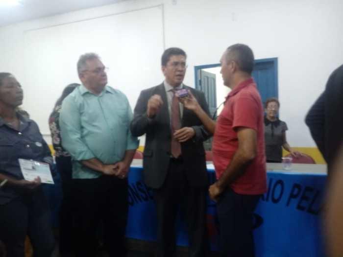 Entrevista Exclusiva com a imprensa de Parnarama (Crédito: Aristeu Carvalho)