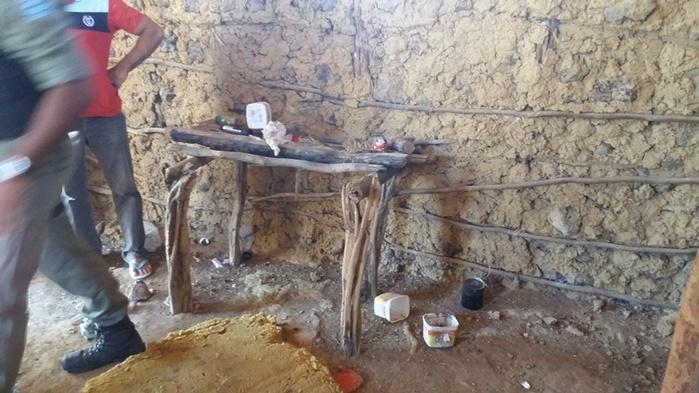 objetos utilizados pelos meliantes (Crédito: Ronaldo Figueiredo )