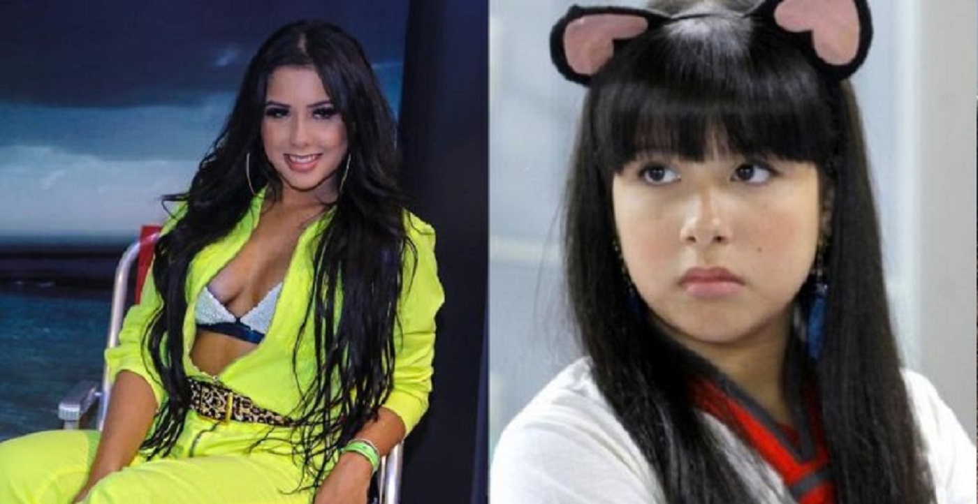 Ex-Chiquitita Cinthia Cruz posa de biquíni e exibe corpão na web