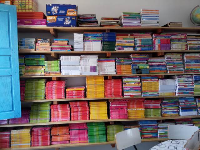 Escola municipal João Belarmino do Vale ganha novas estruturas na biblioteca - Imagem 15
