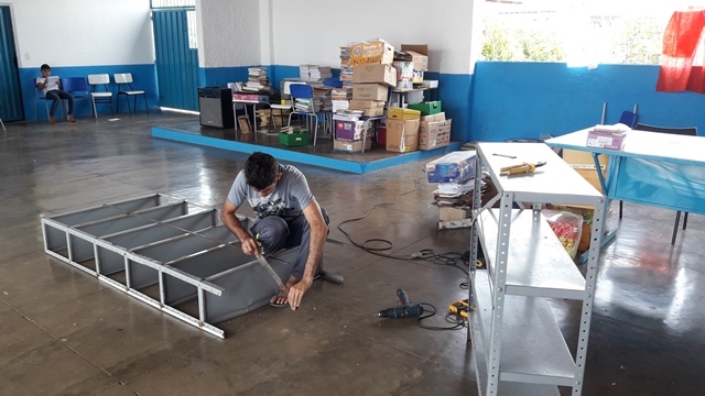 Escola municipal João Belarmino do Vale ganha novas estruturas na biblioteca - Imagem 6