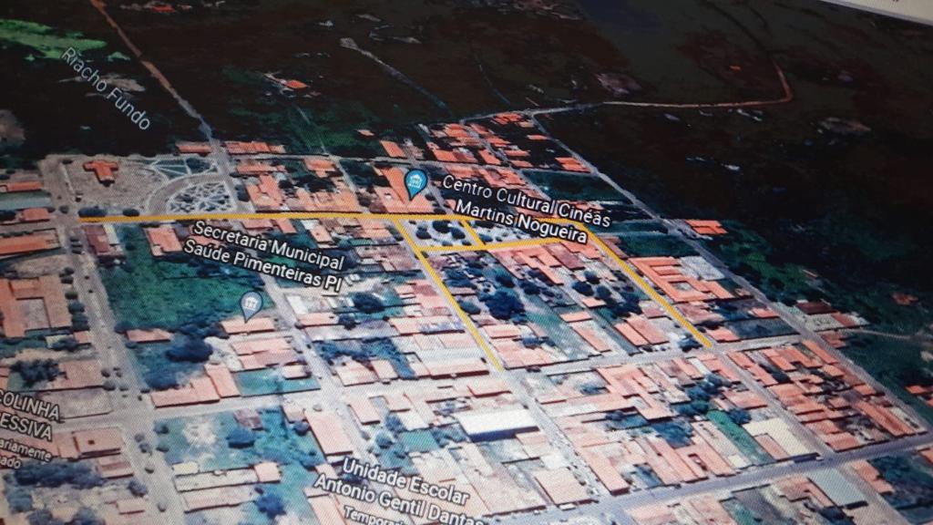 Obra de Pavimentação Asfáltica na sede do município de Pimenteiras - Imagem 1