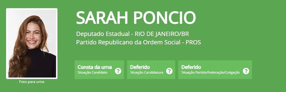 Sarah Poncio - Influencer - Imagem 1