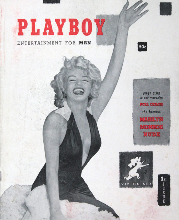 Primeir capa feita com Marilyn Monroe - reprodução internet