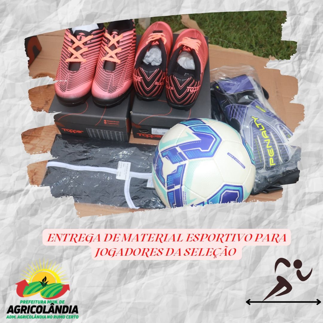 Prefeito Ítalo entrega material esportivo para os jogadores da Seleção - Imagem 2