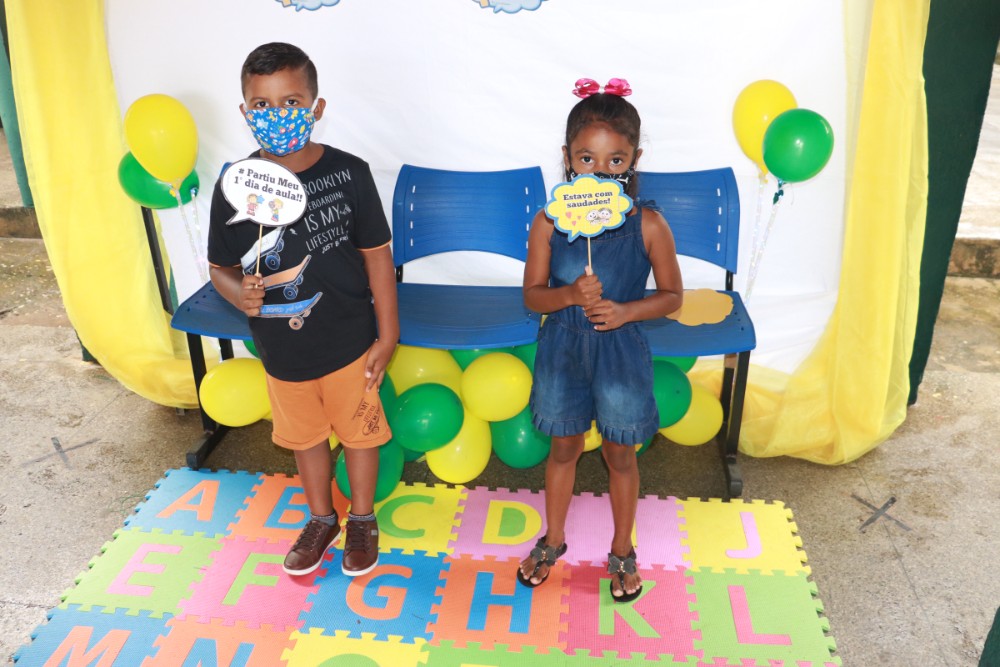 Volta às aulas presenciais da rede municipal de ensino em Agricolândia - Imagem 1