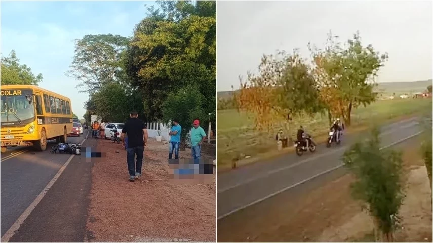 Colisão Frontal Entre Motos Mata 2 Homens E Deixa Mulher Ferida Piauí Meio Norte Meio News 