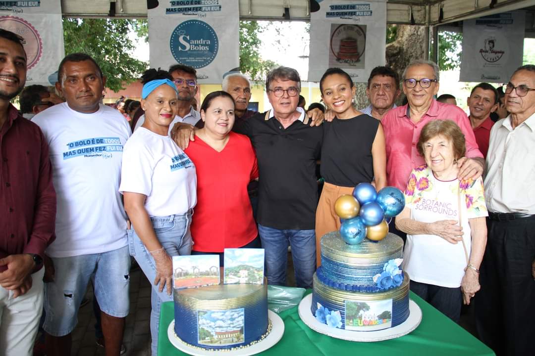 Os 10 Bolos do aniversário de 60 anos de Monsenhor Gil Piauí - Imagem 1