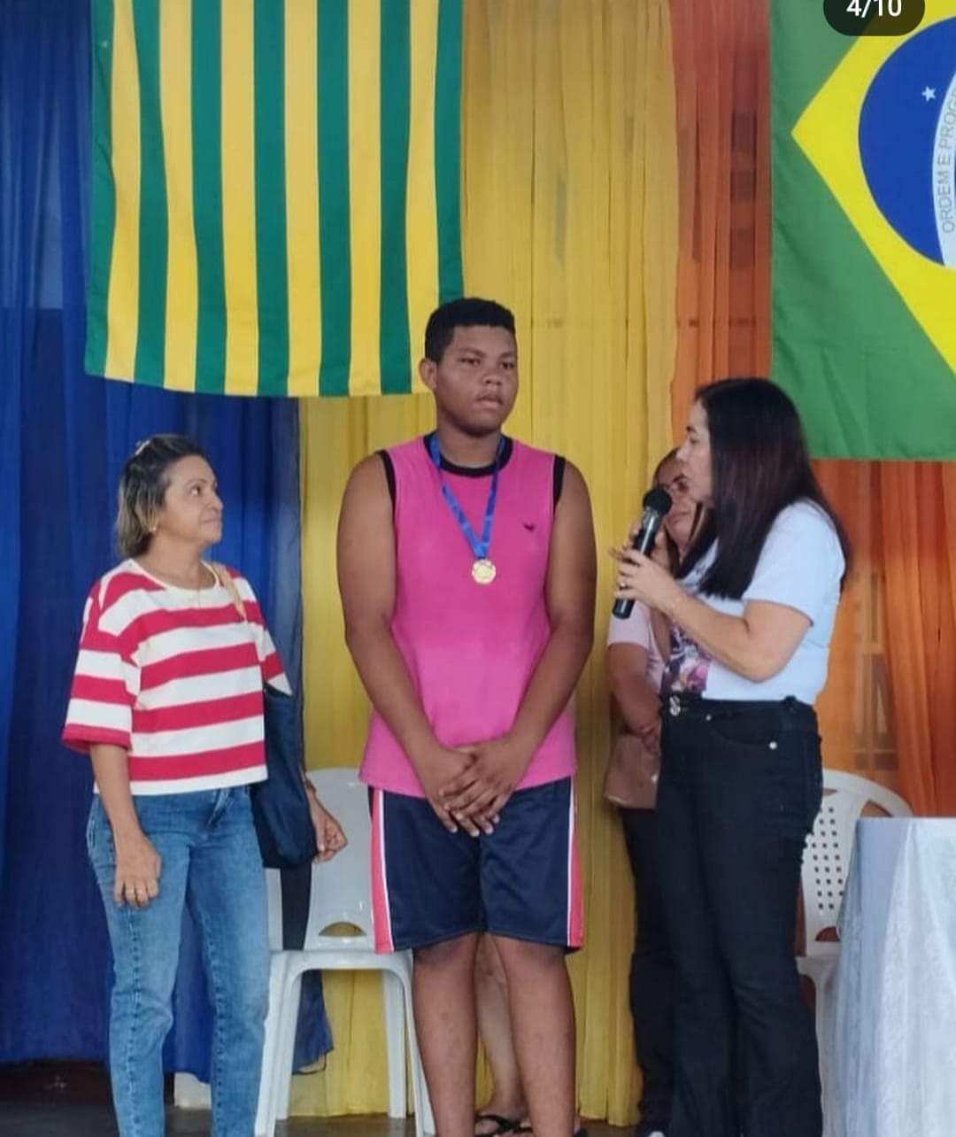 Prefeito João Luiz e Secretária Norma Suely abrem os Jogos Escolares 2023 - Imagem 13