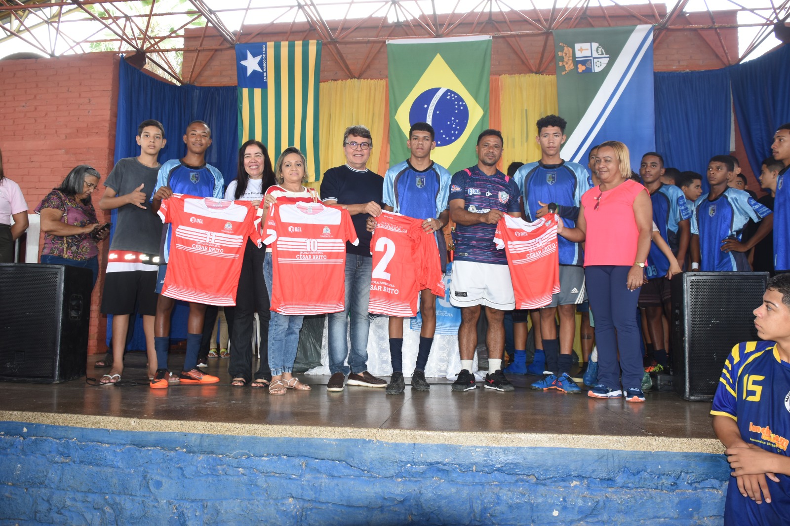 Prefeito João Luiz e Secretária Norma Suely abrem os Jogos Escolares 2023 - Imagem 6