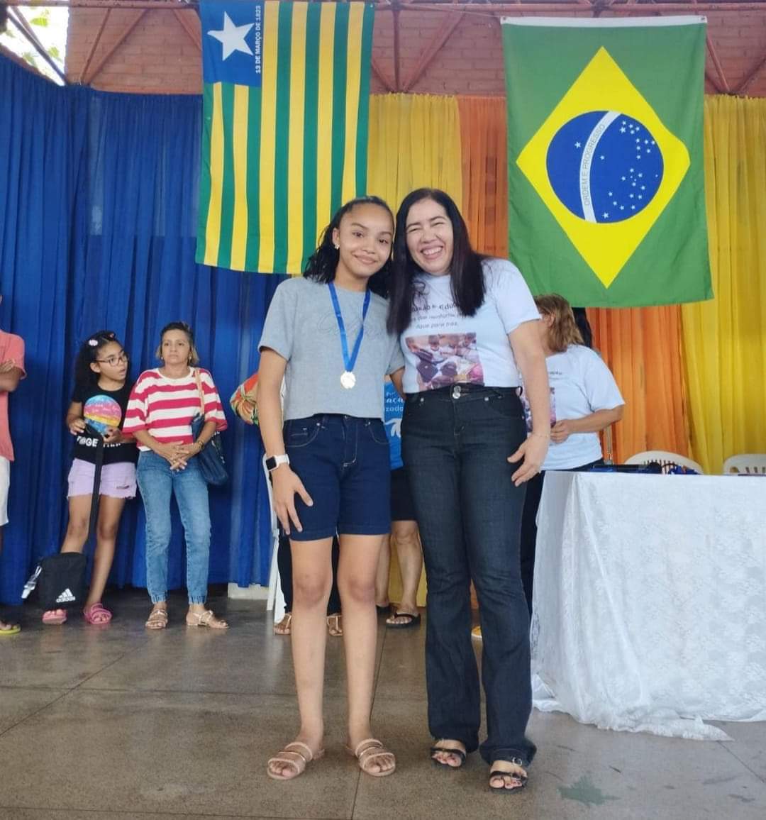 Prefeito João Luiz e Secretária Norma Suely abrem os Jogos Escolares 2023 - Imagem 10