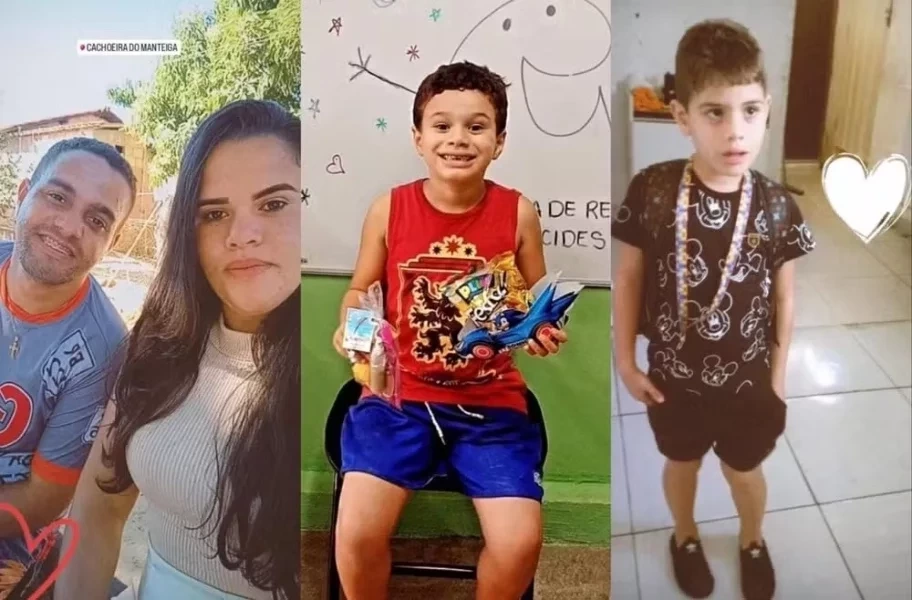 Pai, mãe e filhos de 6 e 7 anos morrem após batida frontal na MG-674 em Ponto Chique