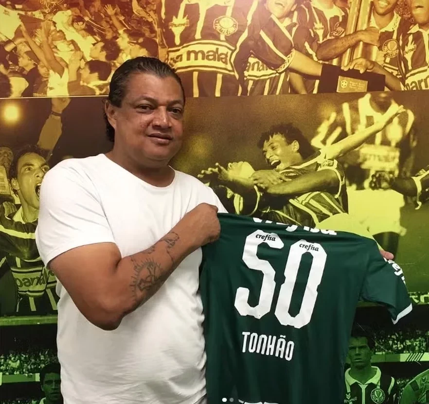 Tonhão, ex-zagueiro do Palmeiras - Foto: Reprodução/Redes Sociais