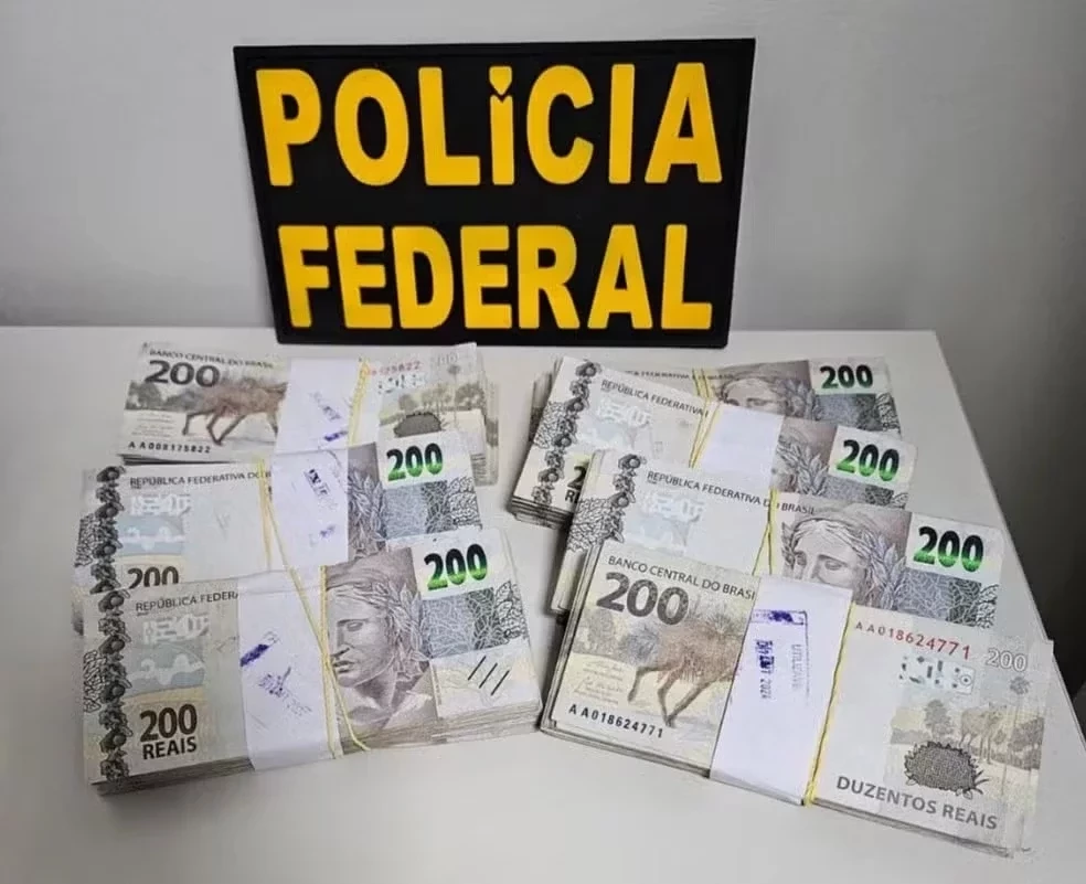 PF apreende mais de R$ 2 milhões em espécie com suspeitos de compra de votos no CE (Imagem: Reprodução/PF)