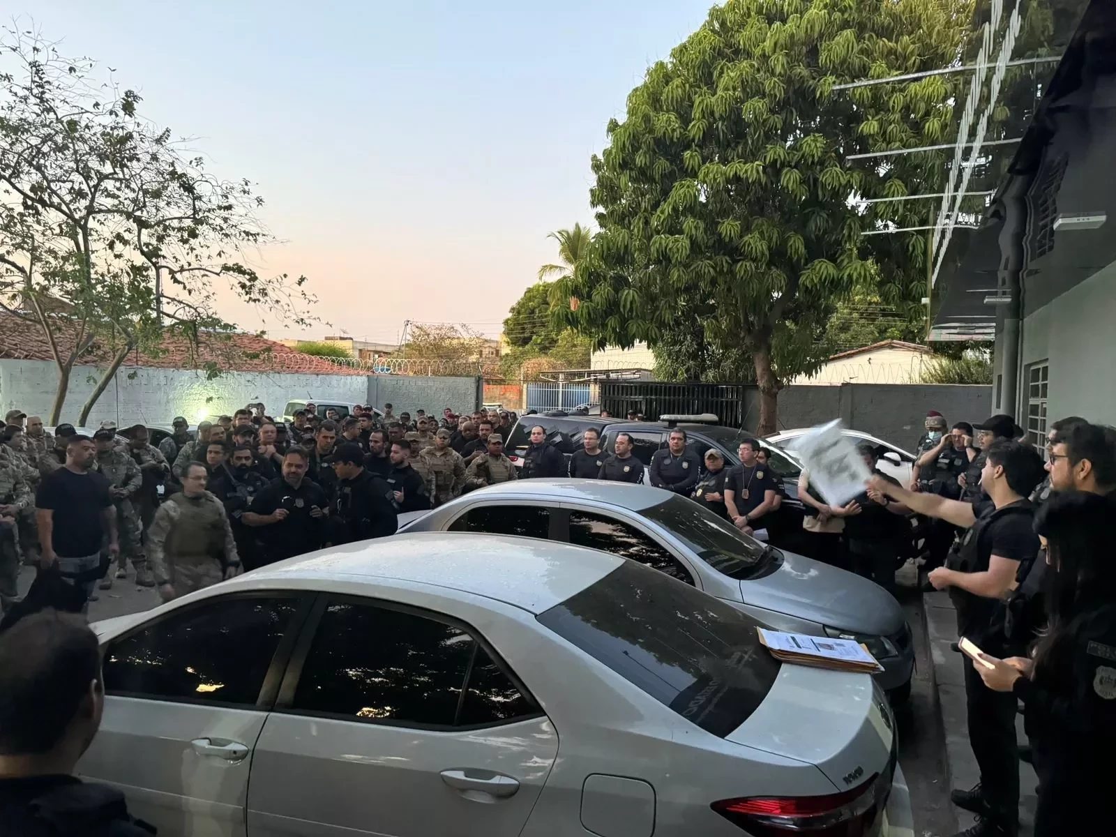 Operação do Denarc em Teresina (Foto: Polícia Civil)