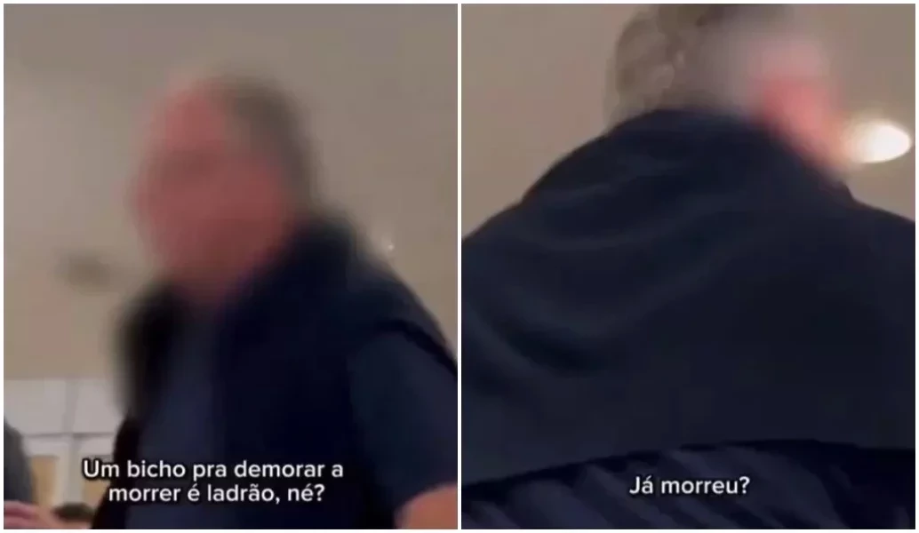 VÍDEO! Extremista vai à porta de hospital pedir a morte de Lula: “Bicho pra demorar”