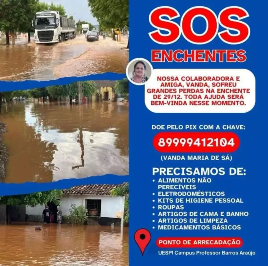 VÍDEO! Chuva destrói móveis e ameaça desabar casa no Piauí; família pede ajuda - Imagem 2