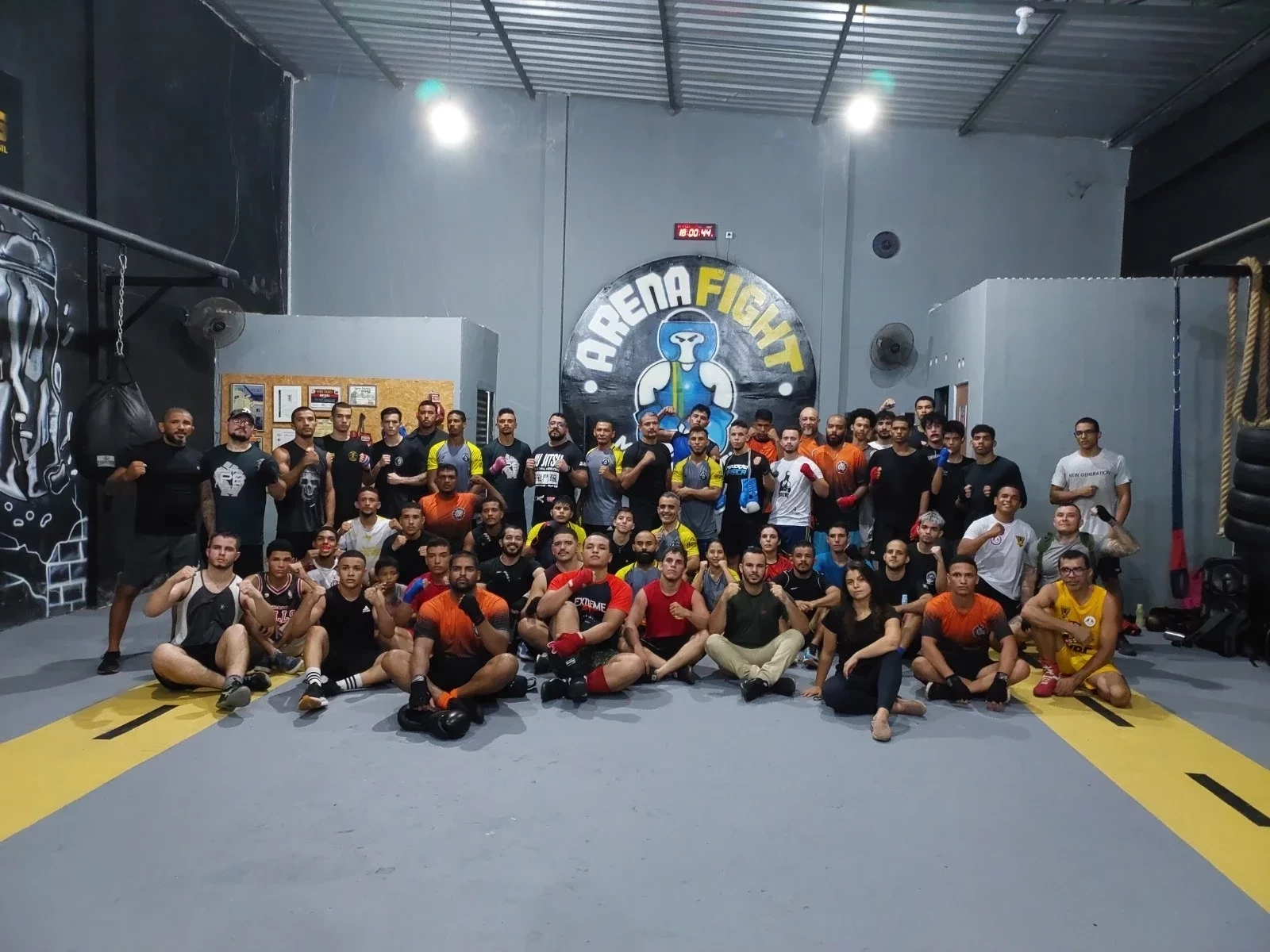 Atletas e treinadores se fizeram presentes no momento repleto de conhecimento e aprendizado. (Foto: Lucas Braz)