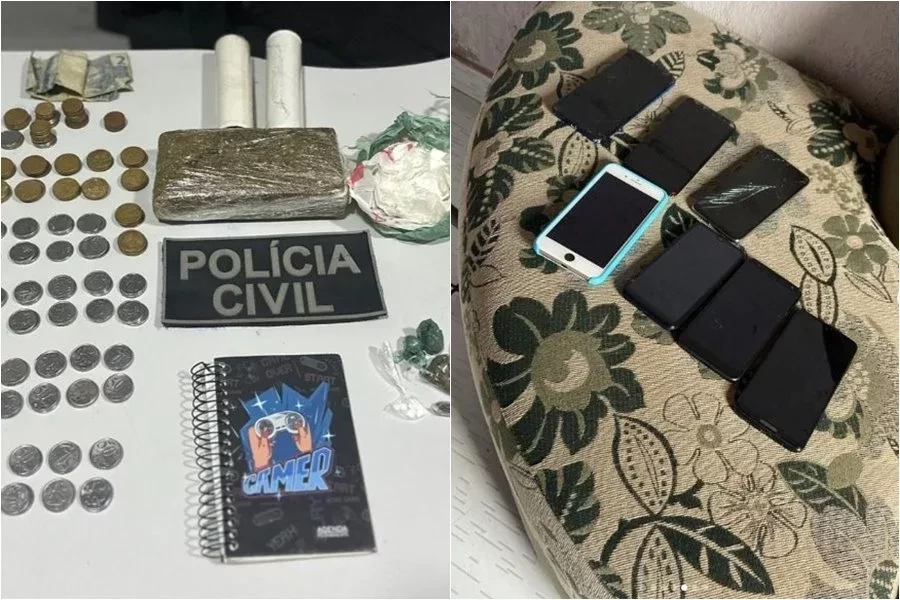 Polícia realiza operação contra tráfico de drogas em quatro cidades Piauí - Fotos: Divulgação/Polícia Civil