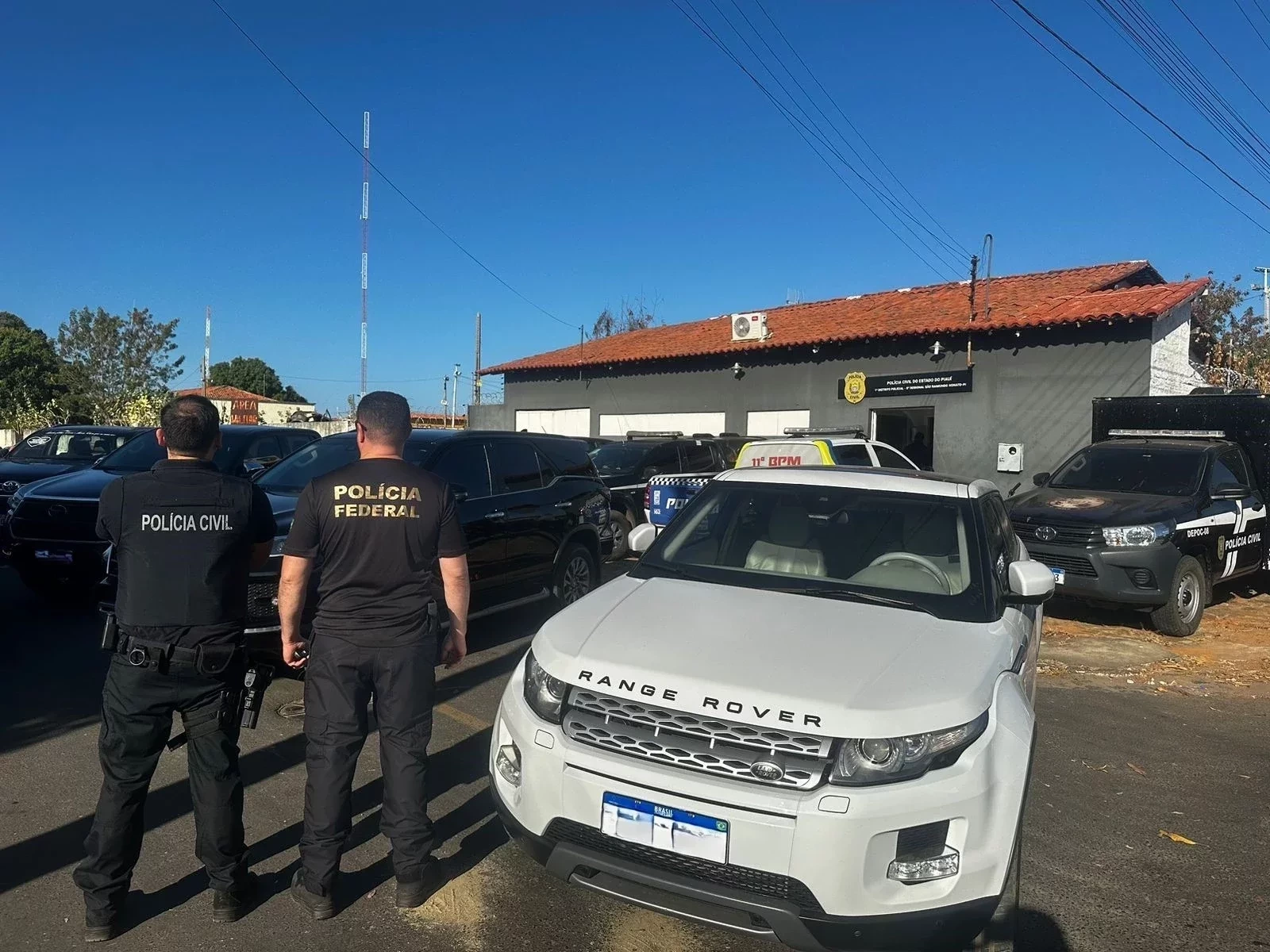 Veículos apreendidos na Operação - Foto: Divulgação/Polícia Federal