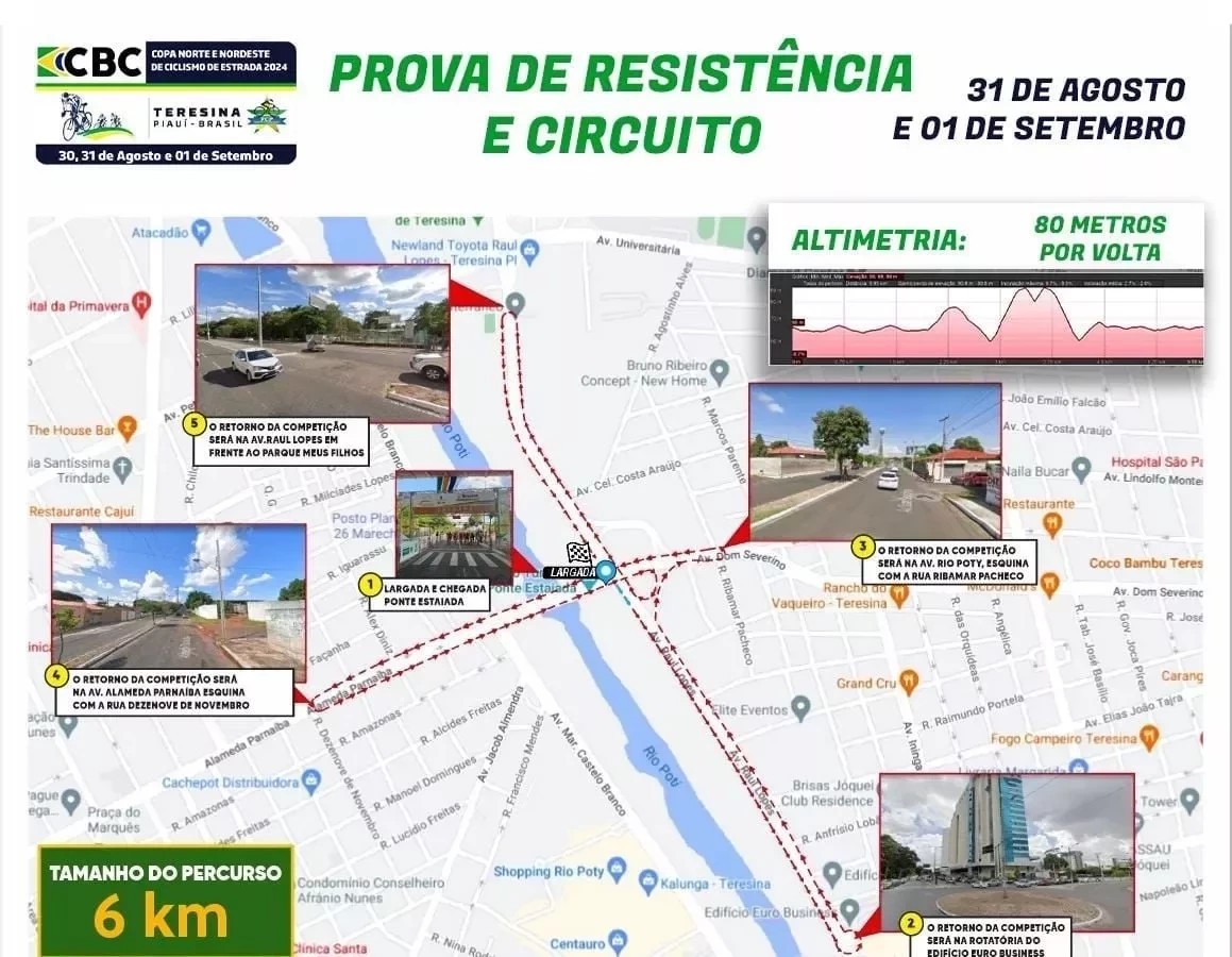 Avenida Raul Lopes será interditada para a realização da Copa de Ciclismo - Imagem 2