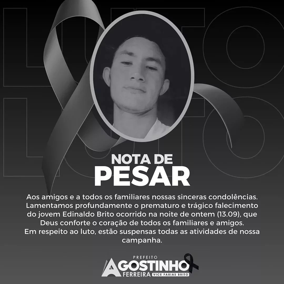 Jovem morre ao cair de caminhonete e ser atropelado durante carreata no Piauí  - Imagem 1