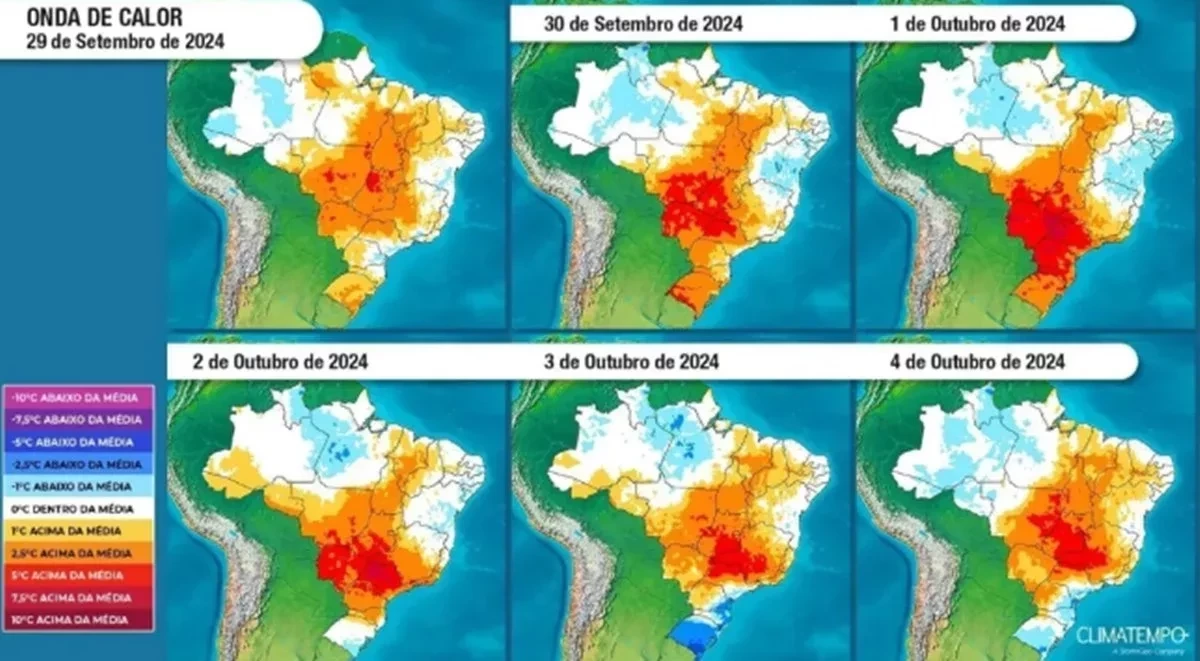 Imagem: Reprodução/Climatempo