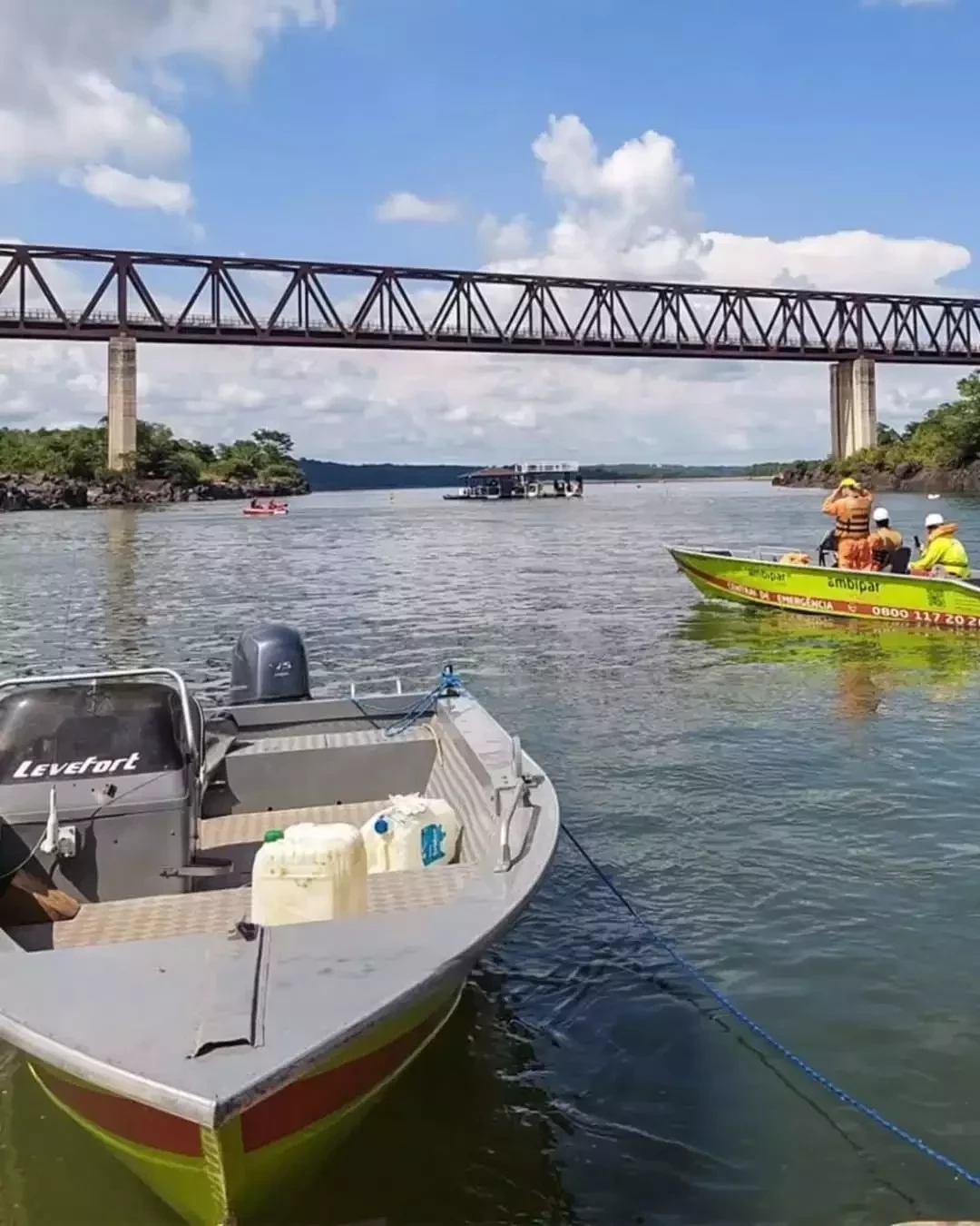 Queda de ponte: Marinha suspende buscas submersas em rio nesta sexta - Foto: Divulgação/Ascom