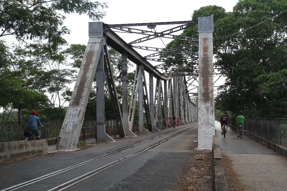 Ponte Metálica./Foto: Jéssica Machado