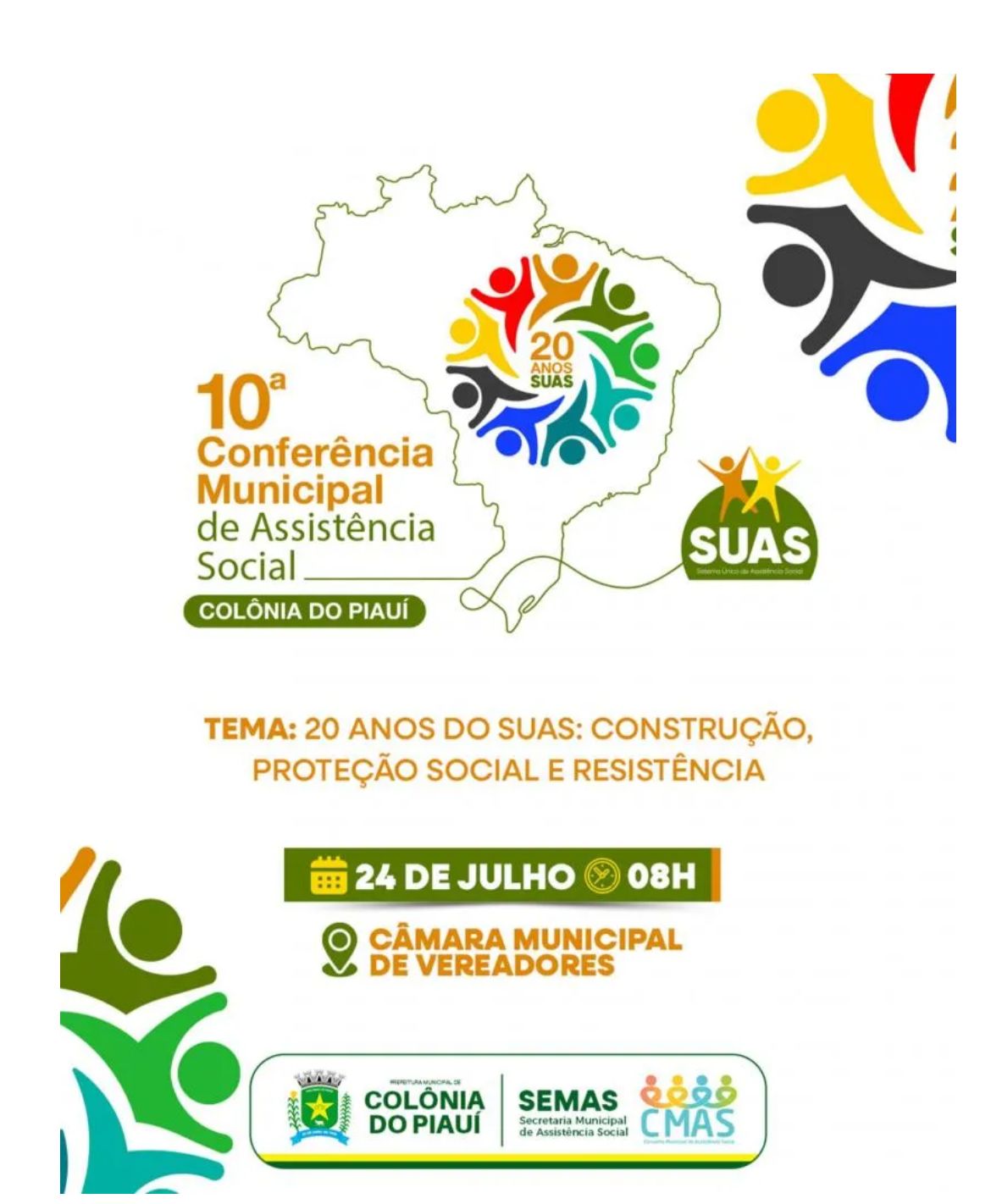 Colônia do Piauí realiza hoje a 10ª Conferência Municipal de Assistência Social - Imagem 1
